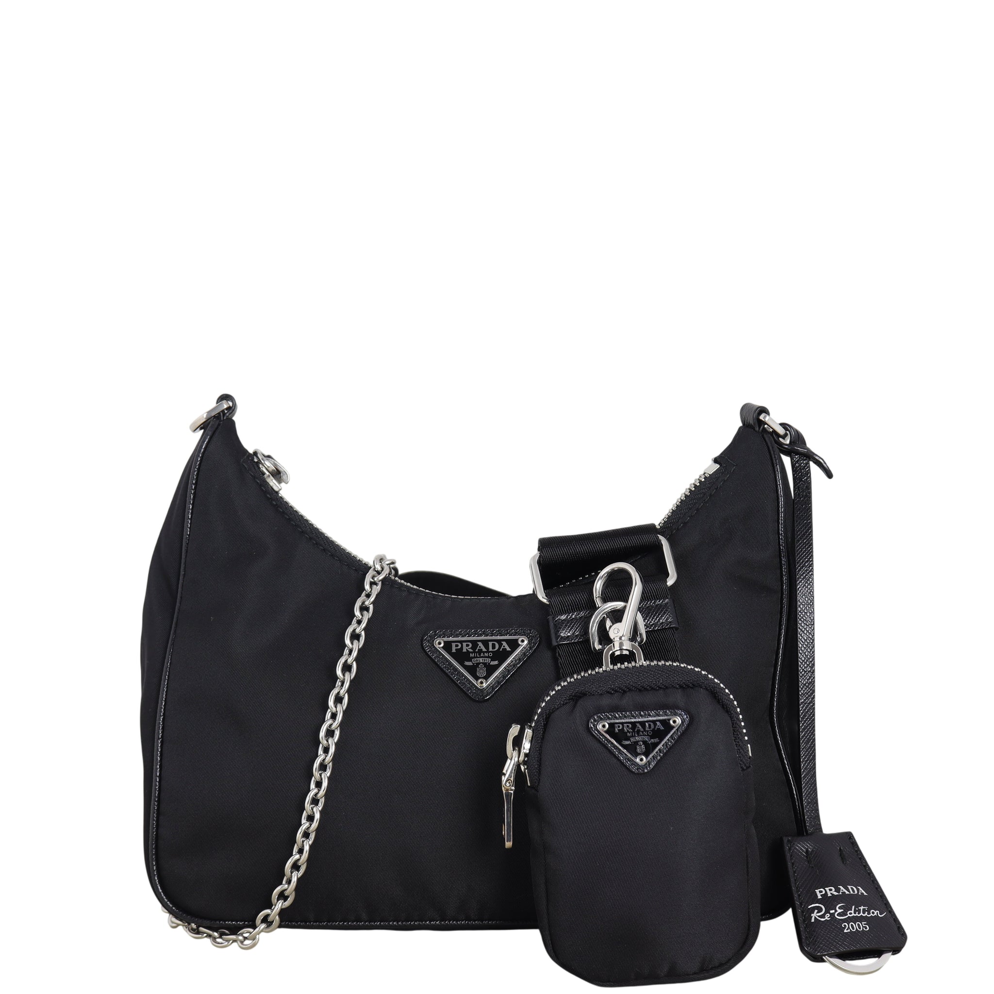 Prada Re-Edition 2005 Tessuto Shoulder Bag