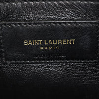 Saint Laurent Kate Tassel Chain Bag Small Croc-Embossed