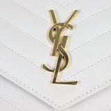Saint Laurent Cassandre Envelope Chain Wallet