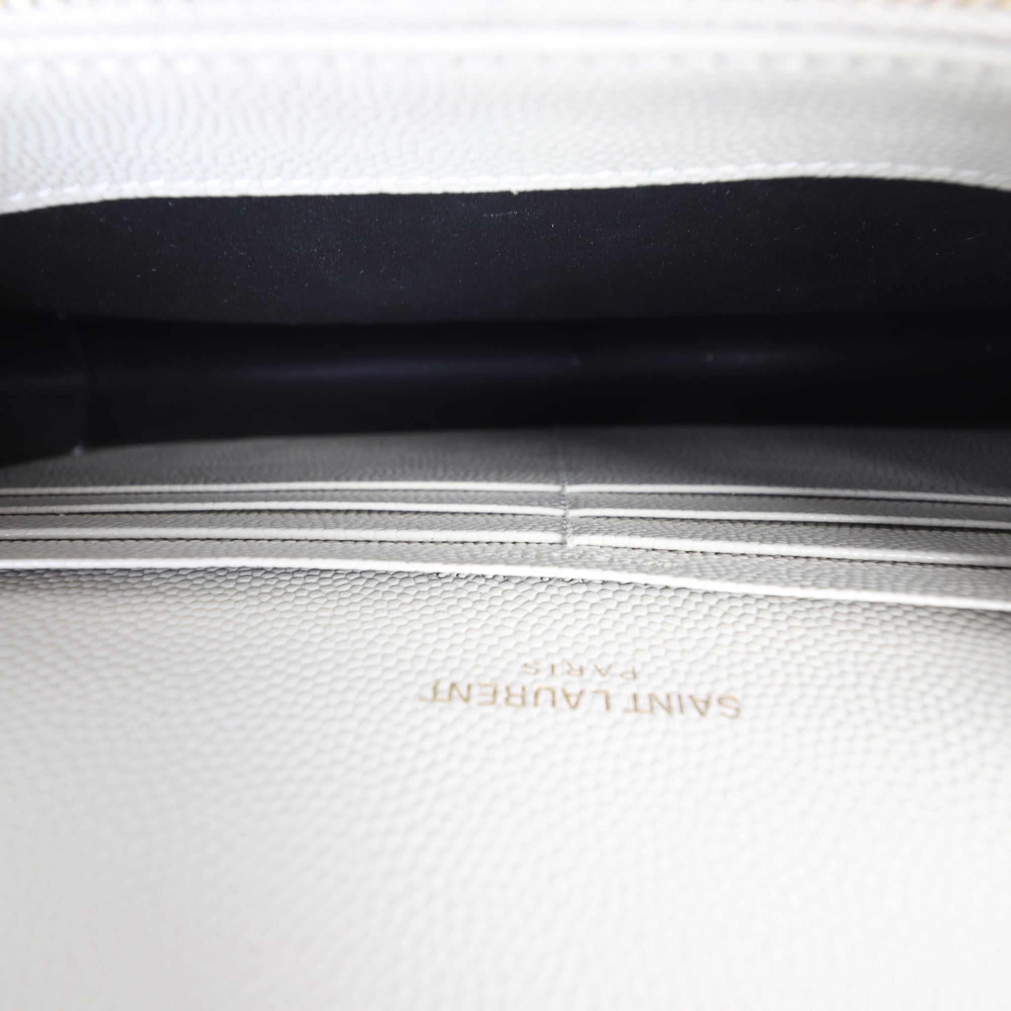 Saint Laurent Cassandre Envelope Chain Wallet