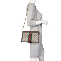 Gucci GG Supreme Ophidia Small Shoulder Bag
