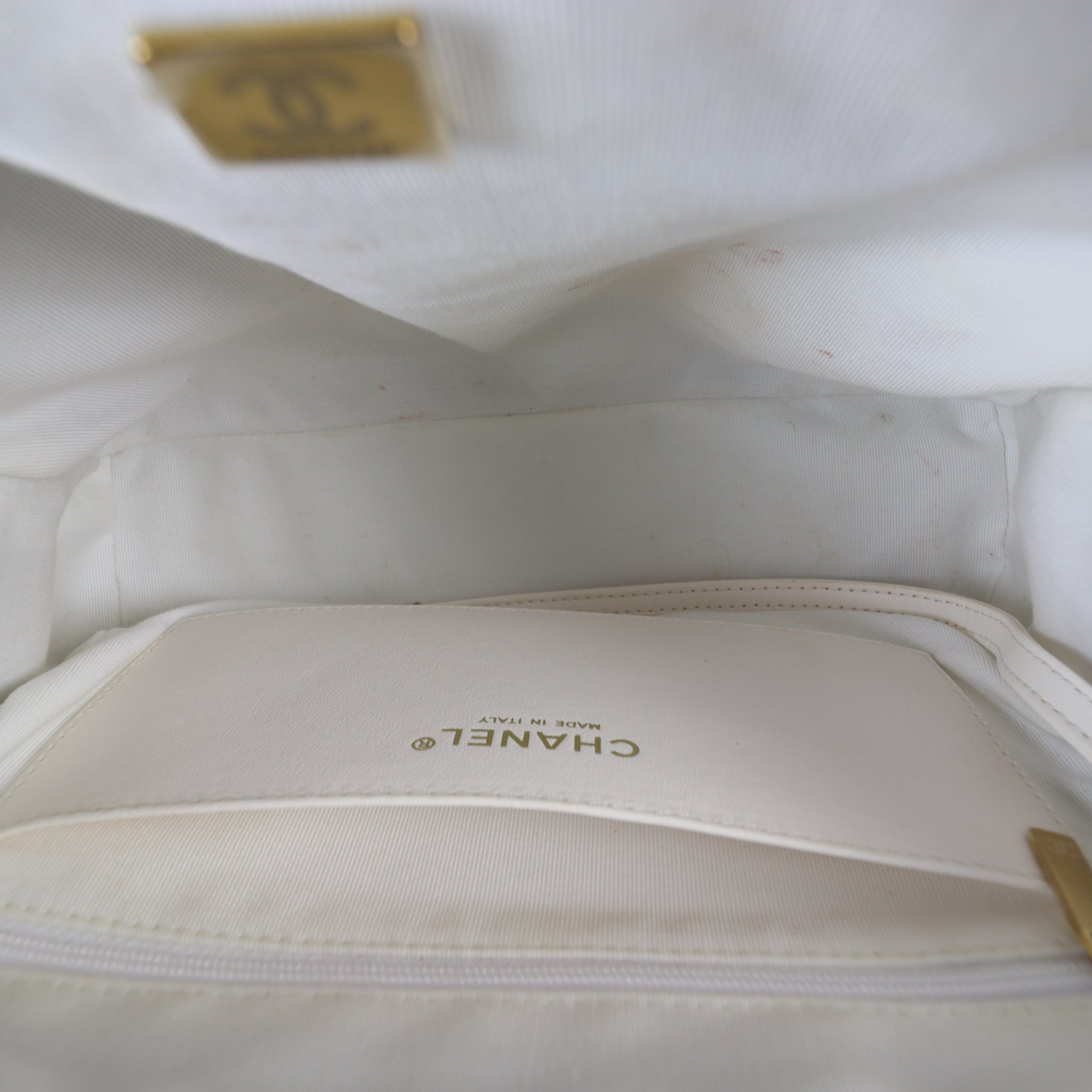 Chanel CC Double-Sided Bowling Bag