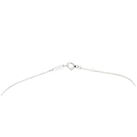 Tiffany & Co Diamonds by the Yard Single Diamond Platinum Pendant
