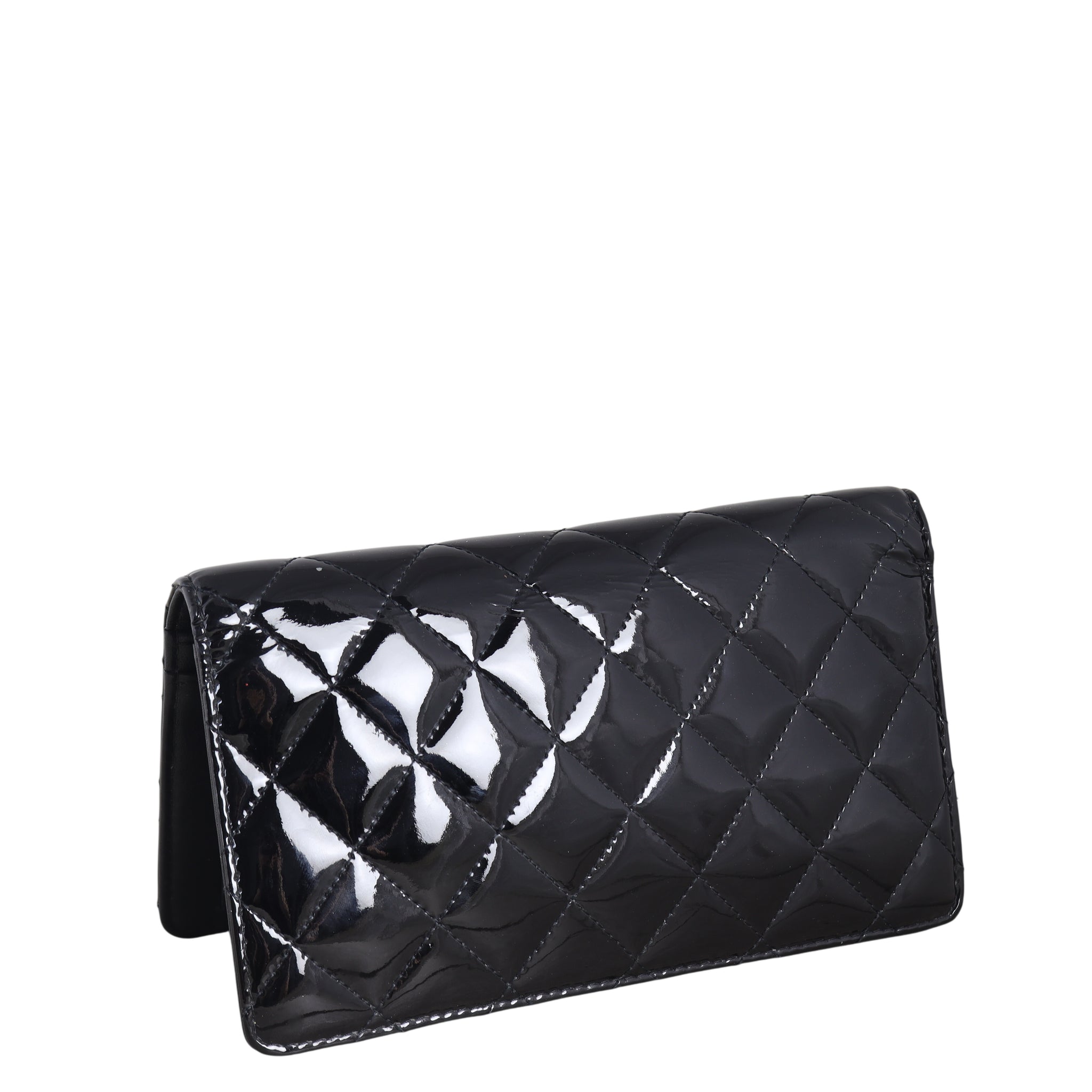 Chanel Brilliant CC Yen Wallet Patent