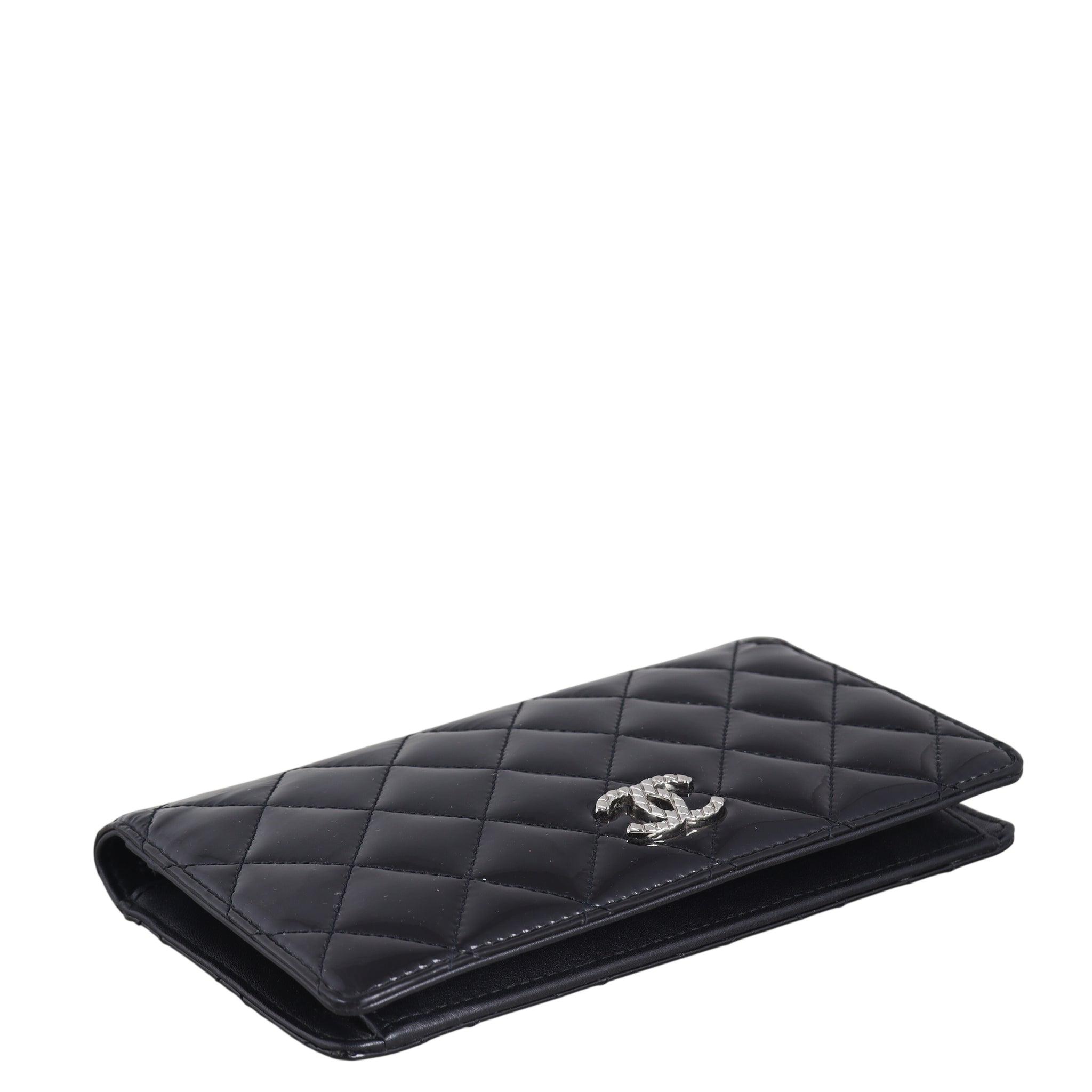 Chanel Brilliant CC Yen Wallet Patent