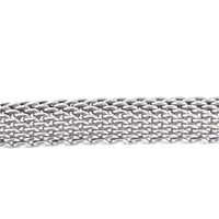 Tiffany & Co Somerset Mesh Sterling Silver Necklace