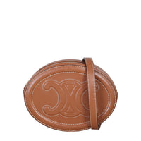 Celine Triomphe Cuir Oval Purse