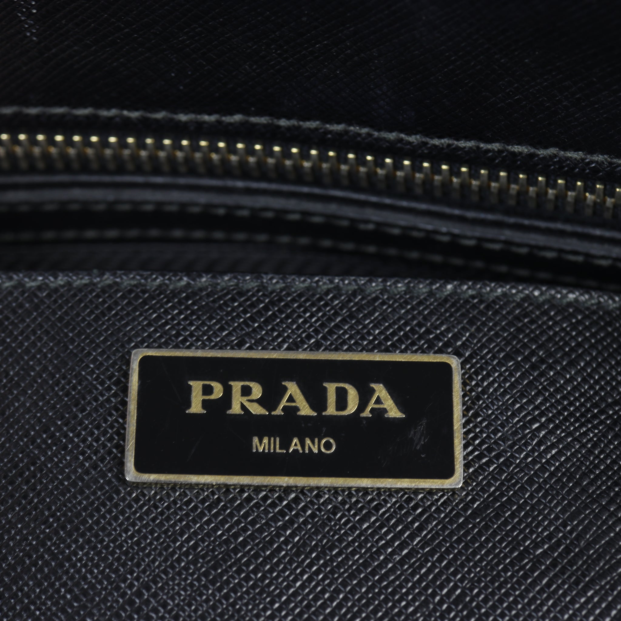 Prada Saffiano Lux Galleria Double Zip Tote Large
