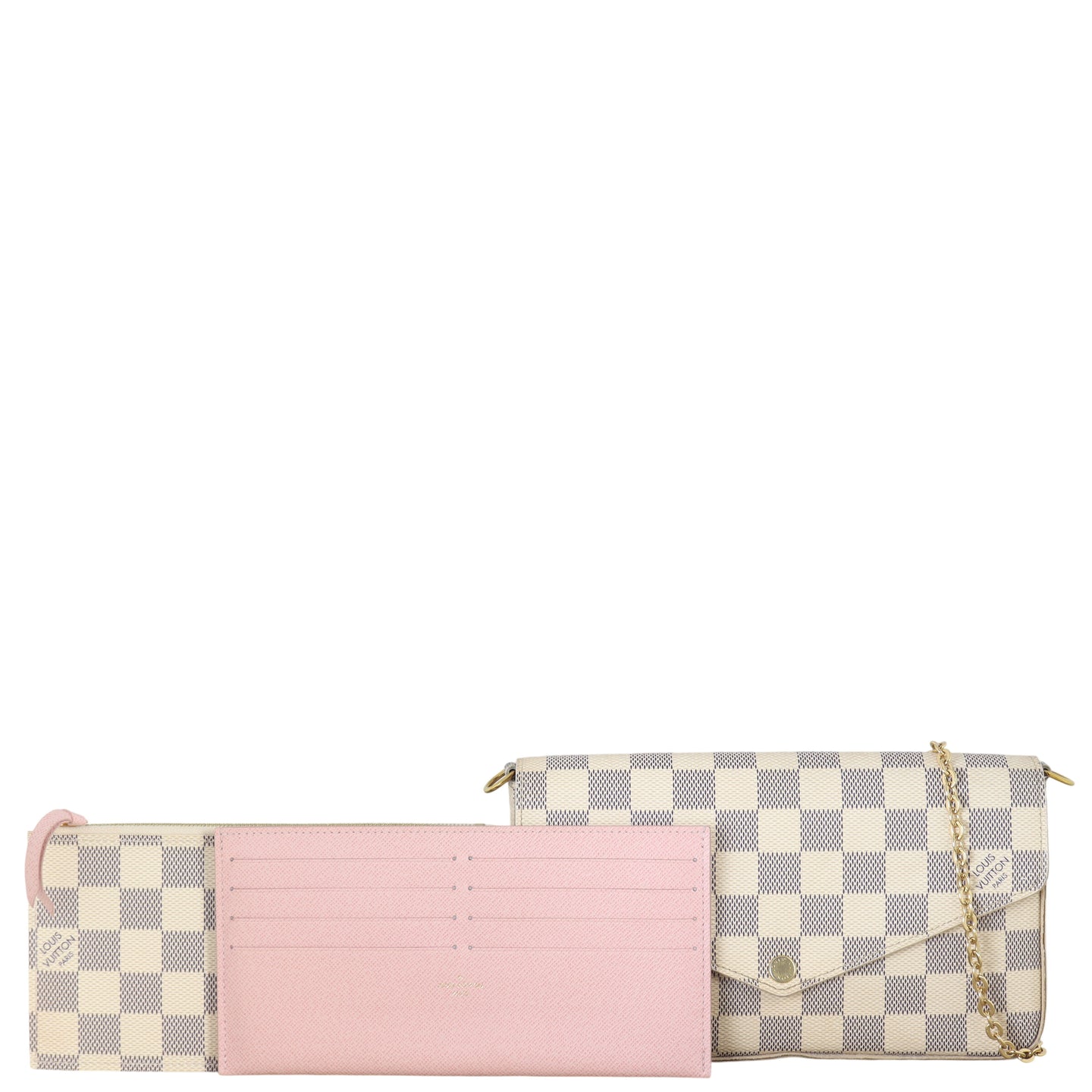 Louis Vuitton Pochette Felicie Damier Azur