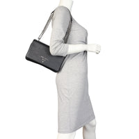 Prada Saffiano Flap Chain Bag