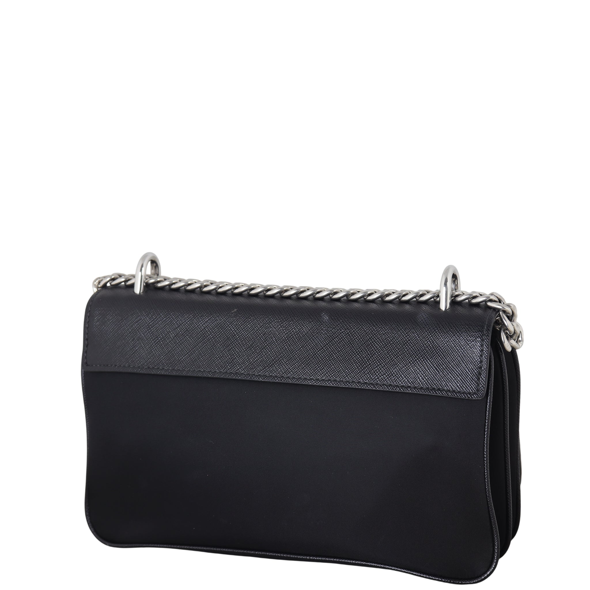 Prada Saffiano Flap Chain Bag