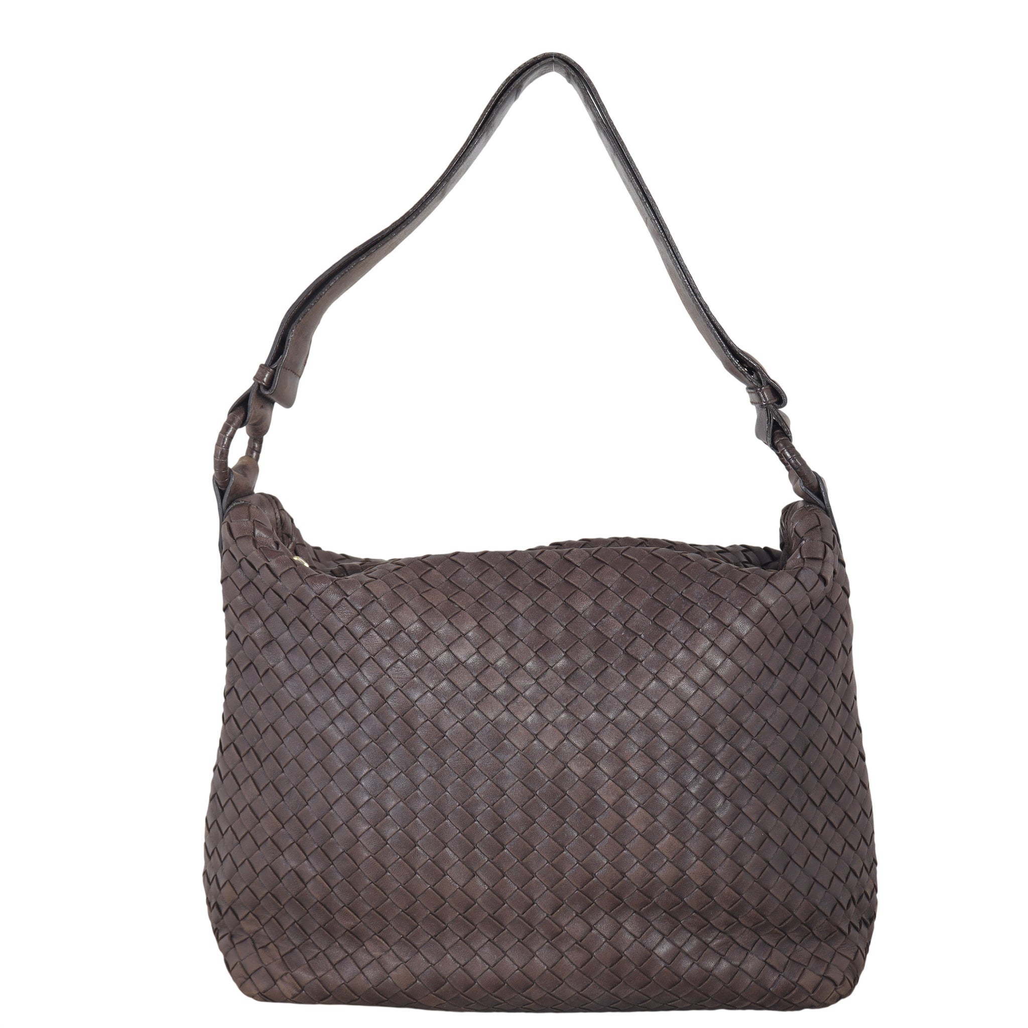 Bottega Veneta Intrecciato Pyramid Hobo