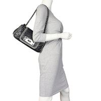 Chanel East West Accordion Flap Bag