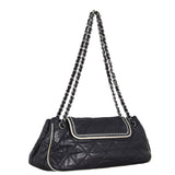 Chanel East West Accordion Flap Bag
