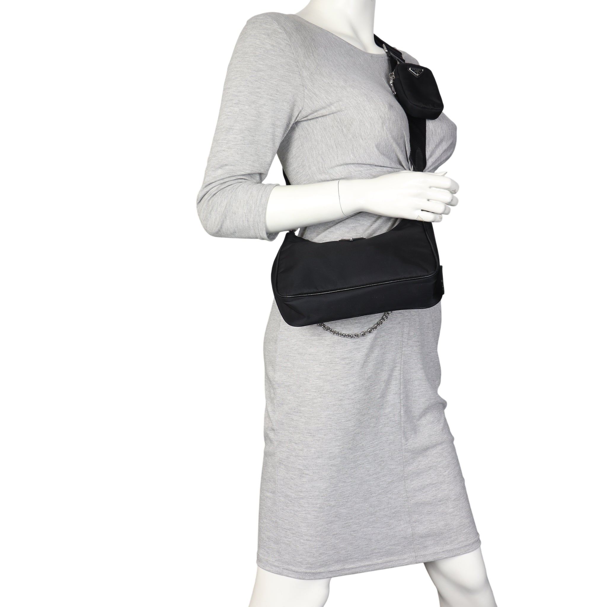 Prada Re-Edition 2005 Tessuto Shoulder Bag