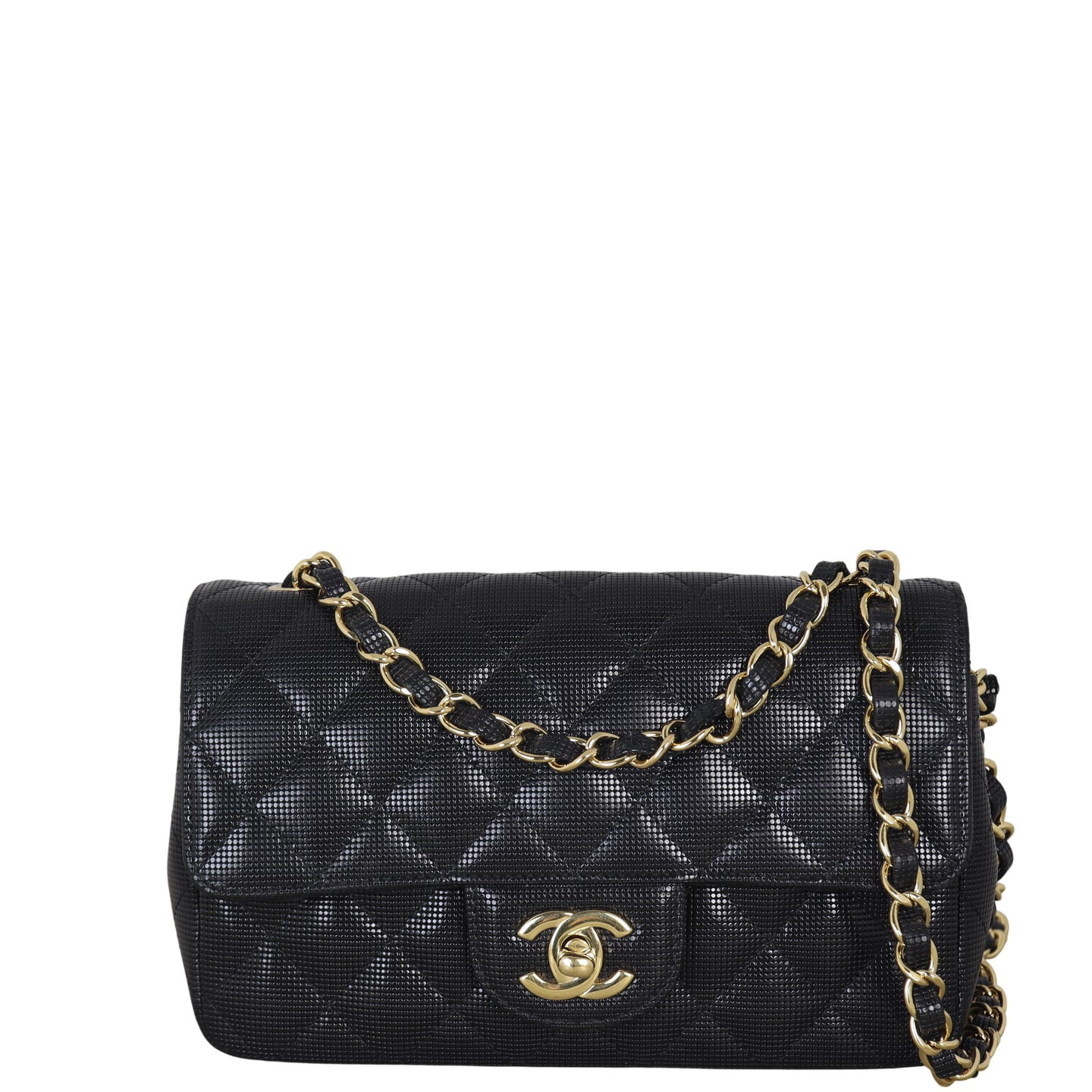 Chanel Classic Flap Mini Rectangular Bag Pixel