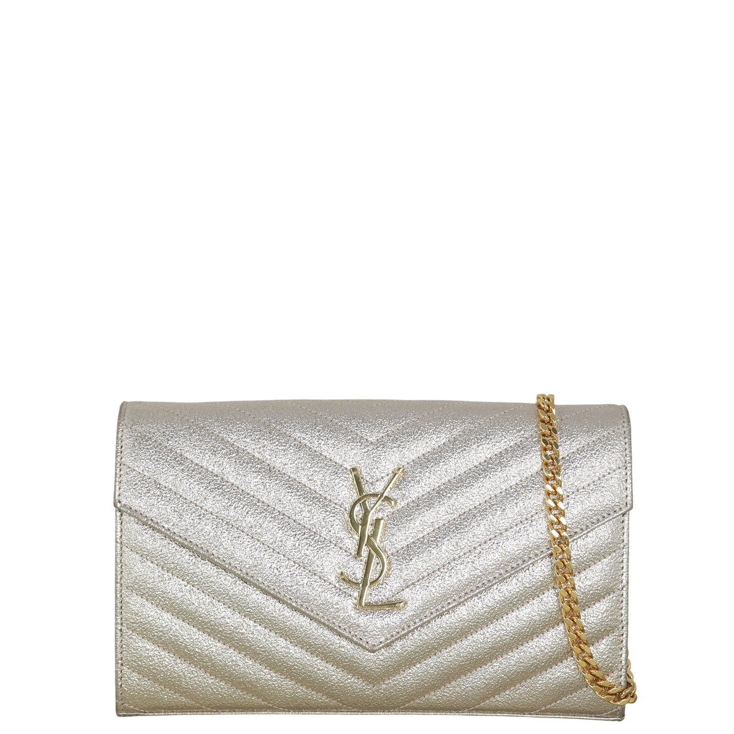 Saint Laurent Cassandre Chain Wallet