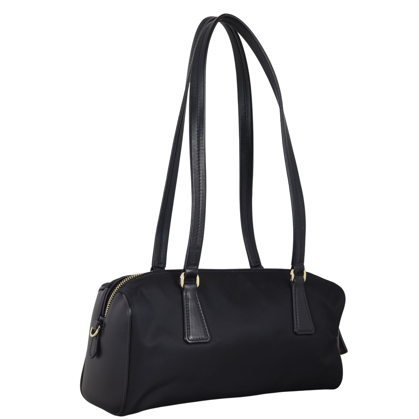 Prada Re-Nylon Padlock Shoulder Bag Medium