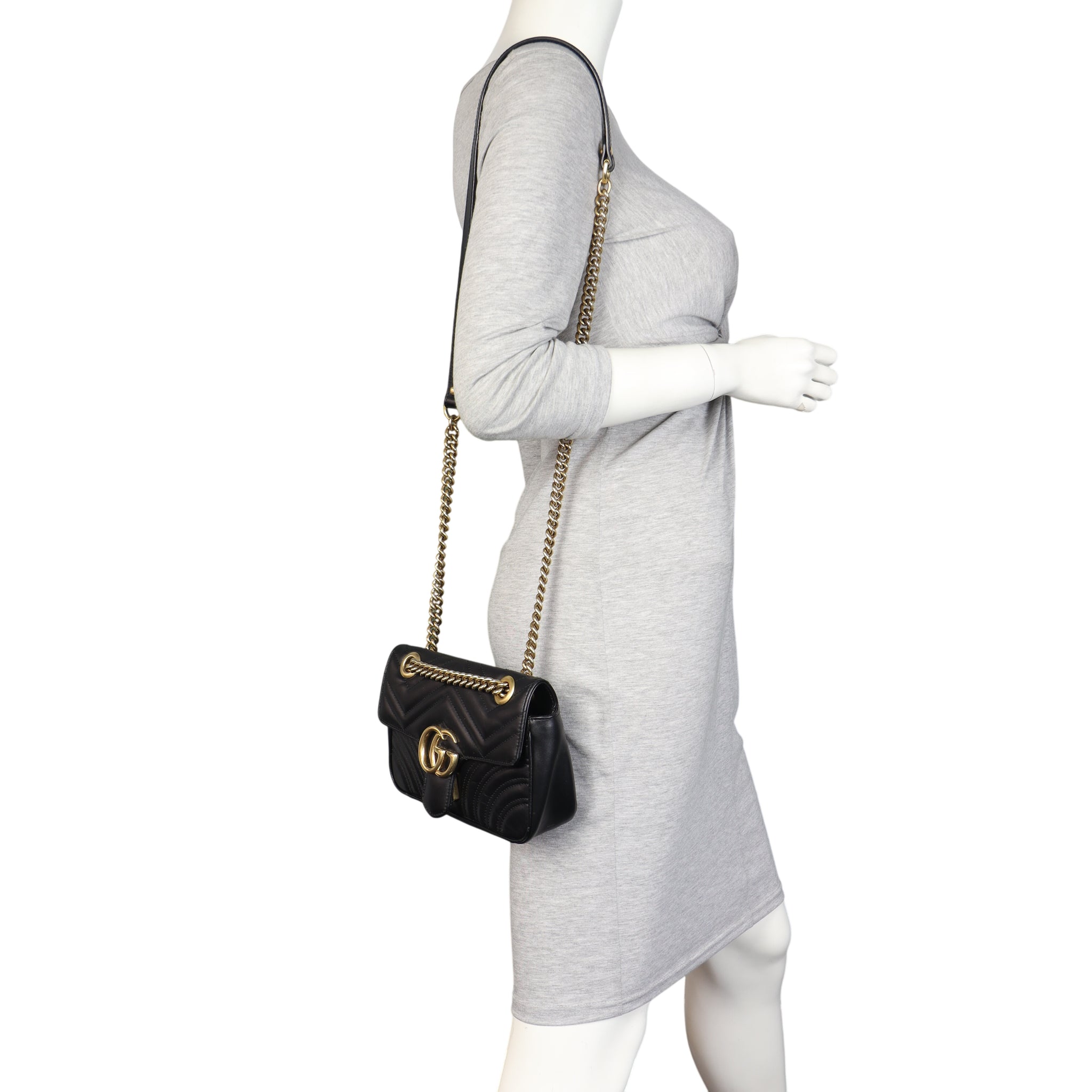 Gucci GG Marmont Matelasse Small Shoulder Bag