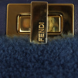 Fendi Peekaboo Mini Shearling