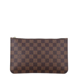 Louis Vuitton Neverfull Pochette Damier Ebene