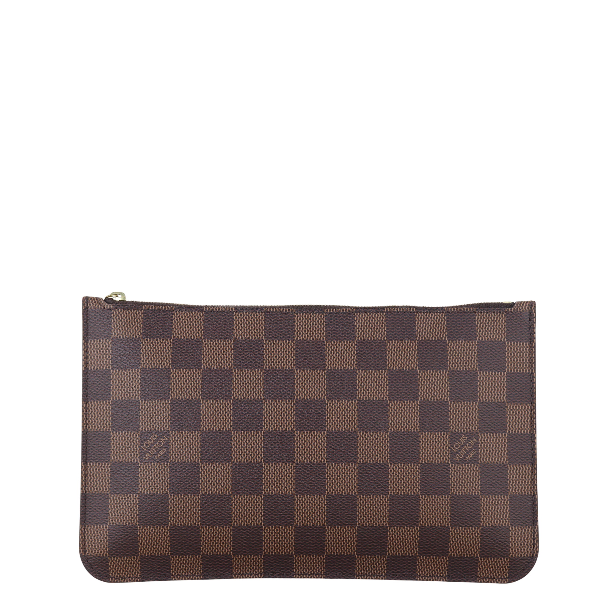 Louis Vuitton Neverfull Pochette Damier Ebene