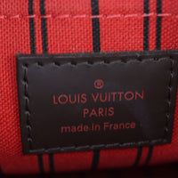 Louis Vuitton Neverfull Pochette Damier Ebene
