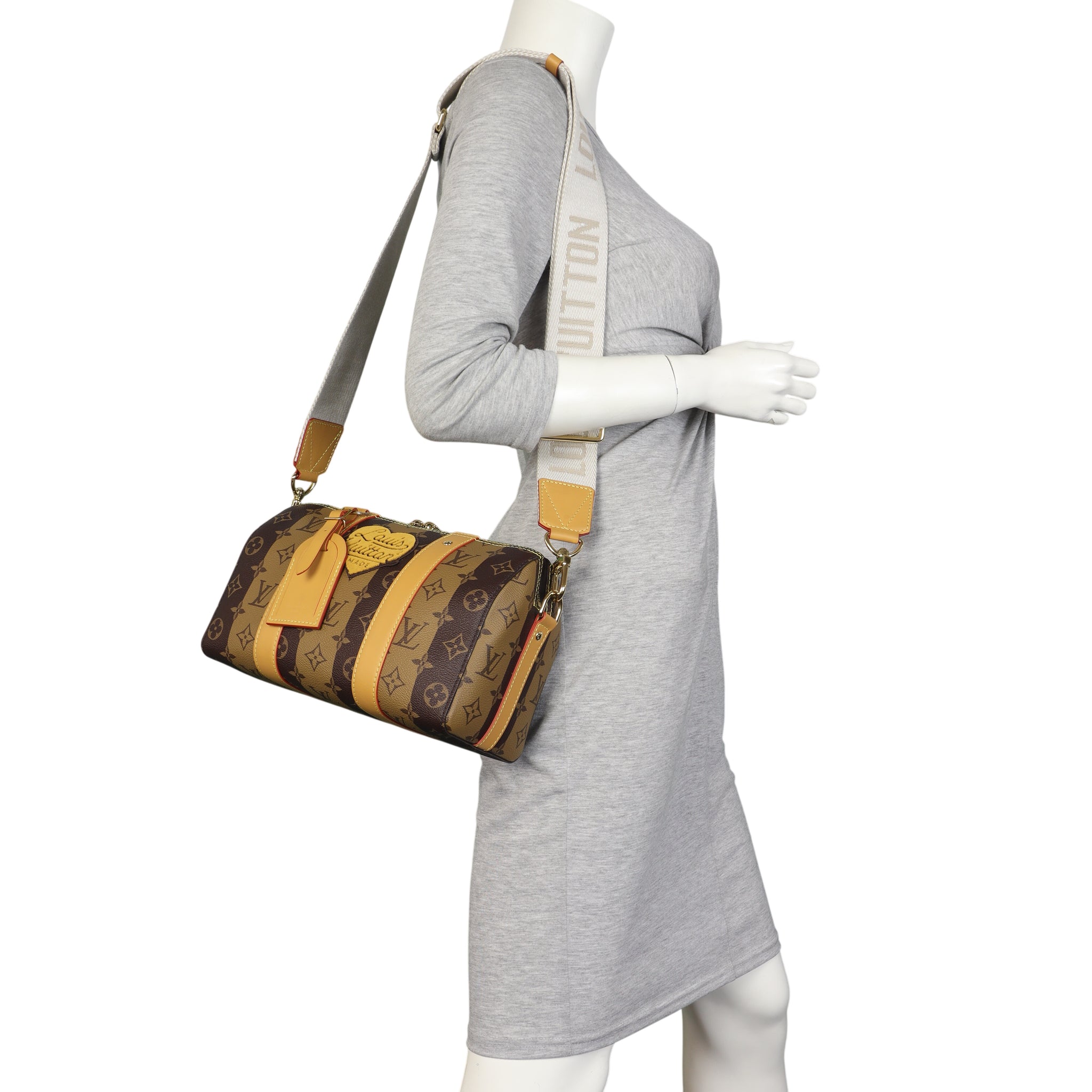 Louis Vuitton x Nigo City Keepall Monogram Stripes