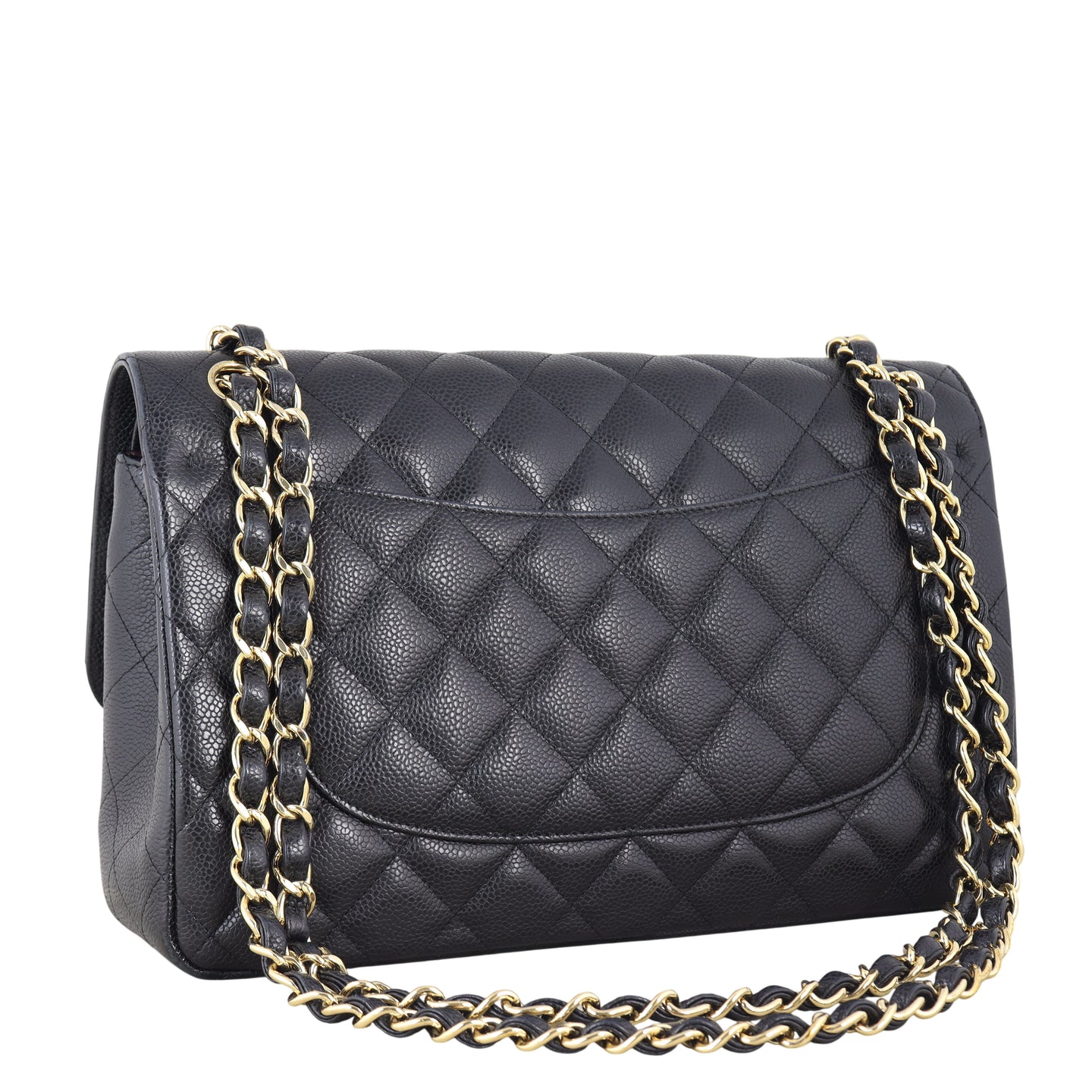 Chanel Classic Double Flap Jumbo Caviar