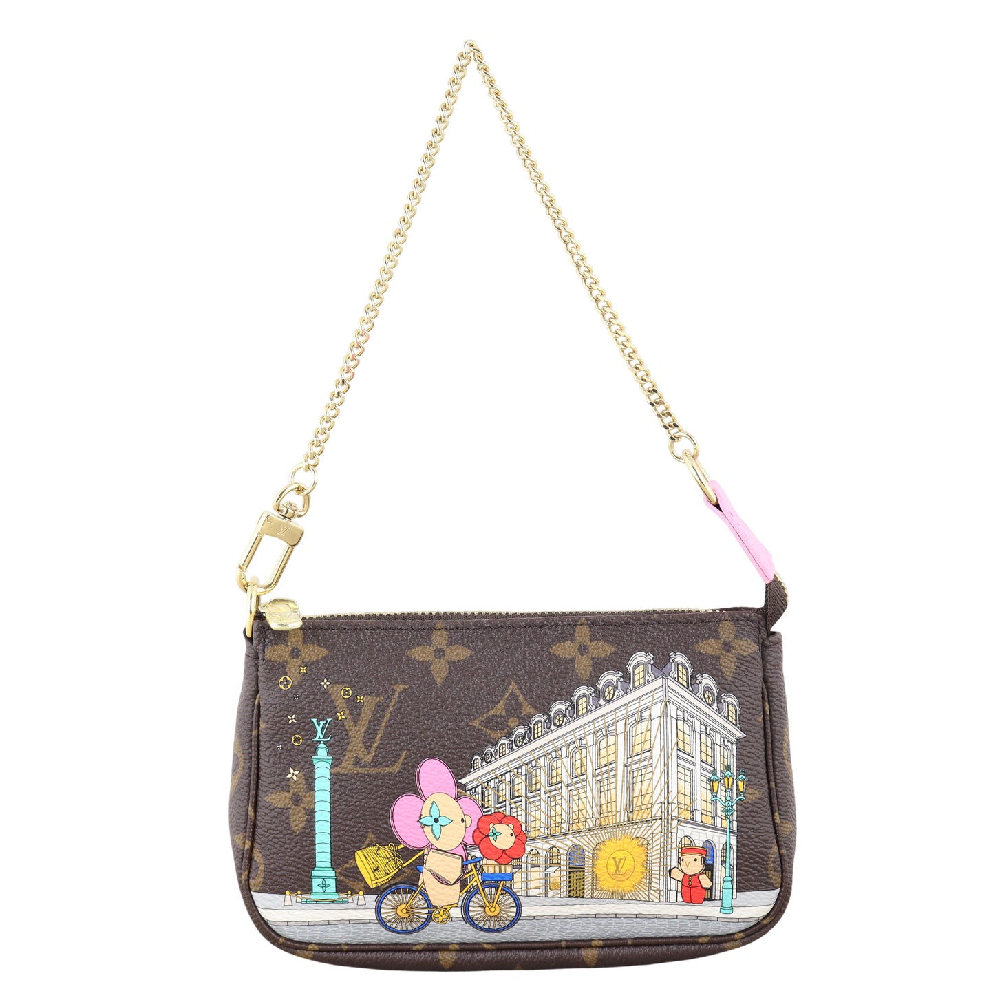 Louis Vuitton Mini Pochette Accessoires Monogram Vivienne Christmas 2022