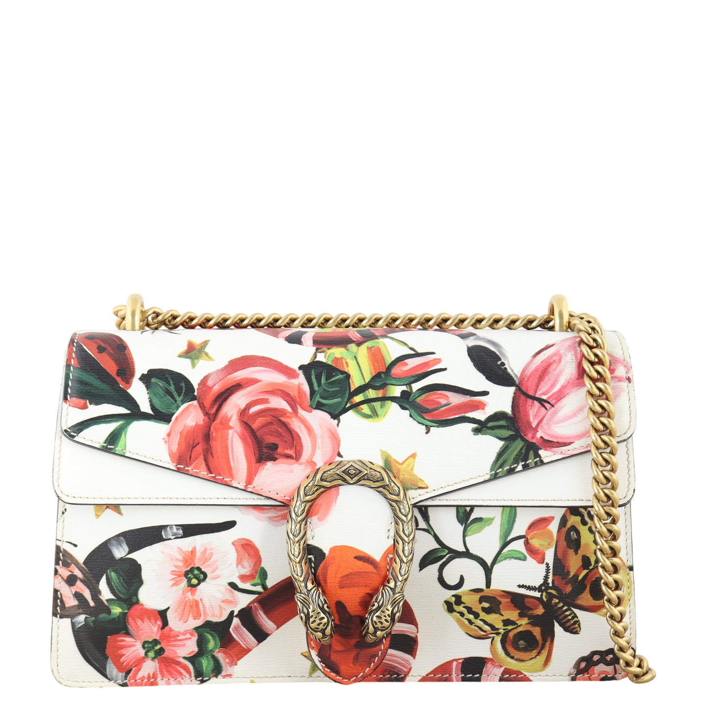 Gucci Dionysus Small Leather Shoulder Bag Garden