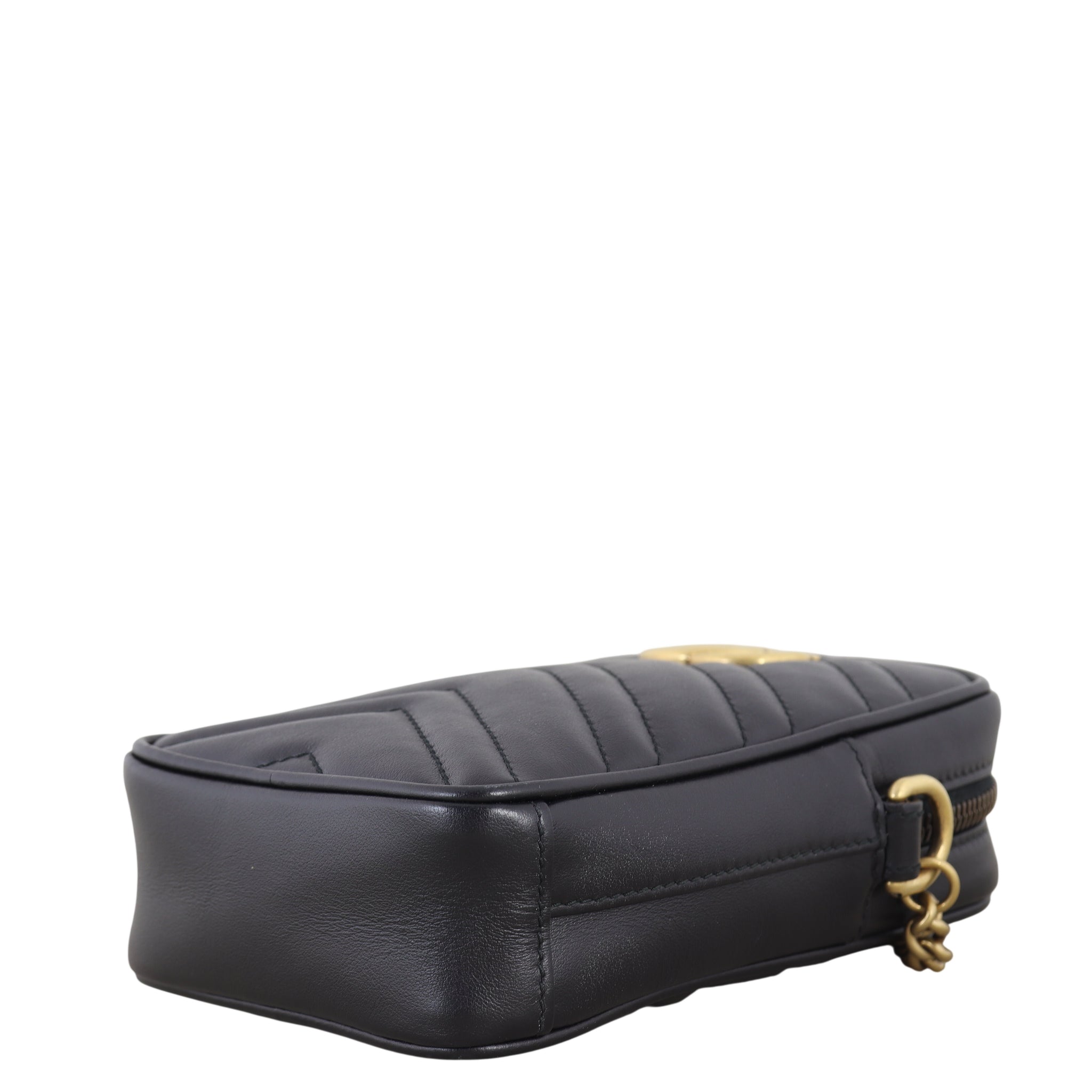 Gucci GG Marmont Matelasse Vertical Mini Bag