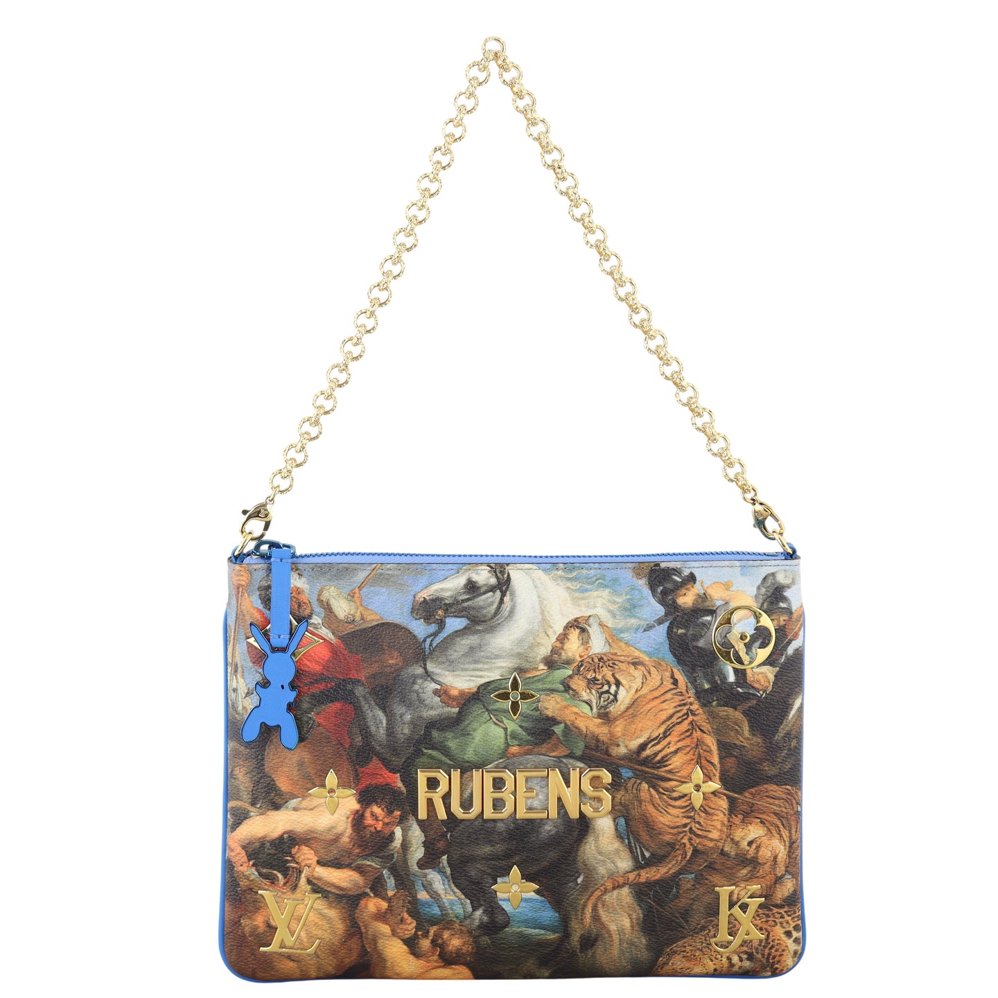 Louis Vuitton x Jeff Koons Rubens Pochette Painted Canvas