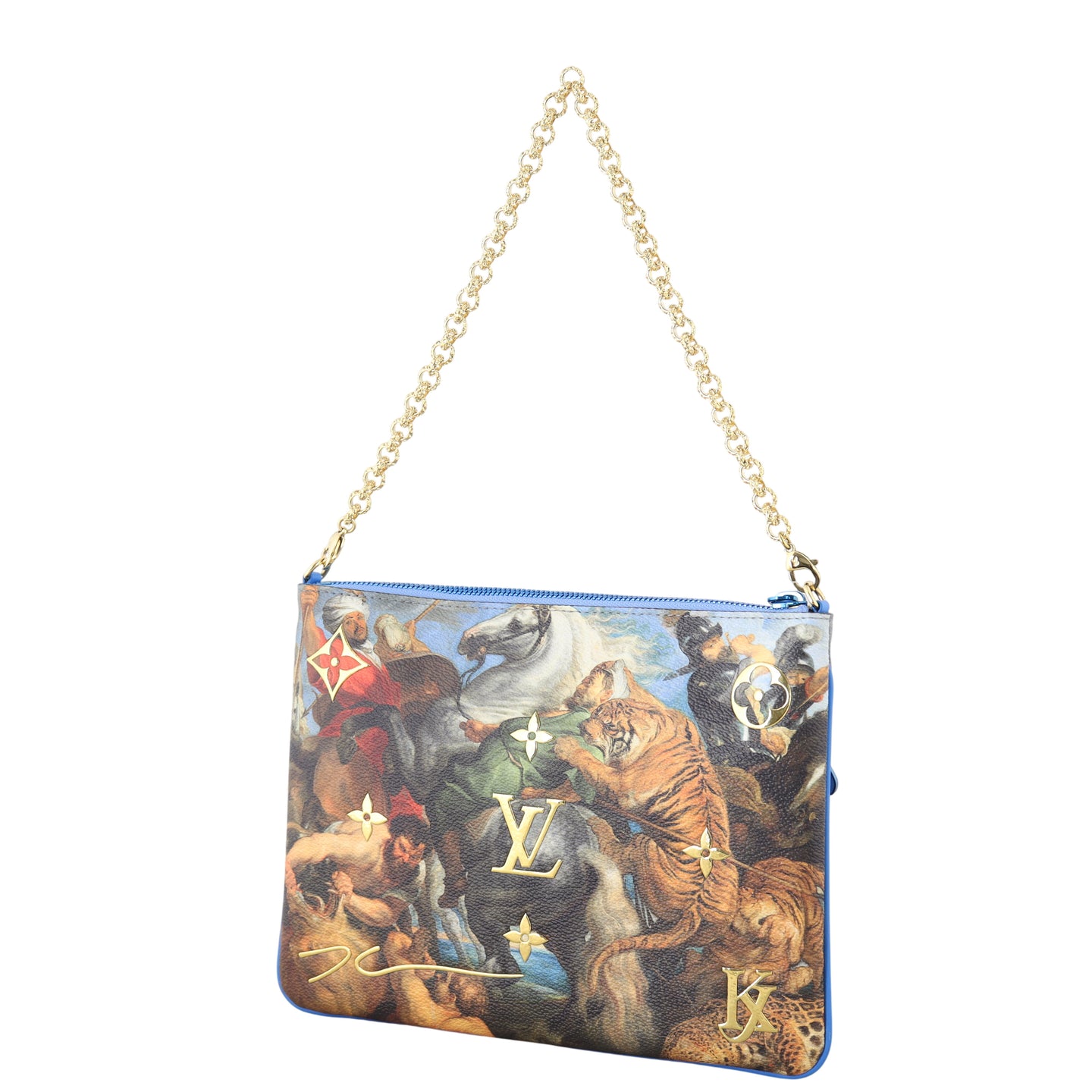 Louis Vuitton x Jeff Koons Rubens Pochette Painted Canvas