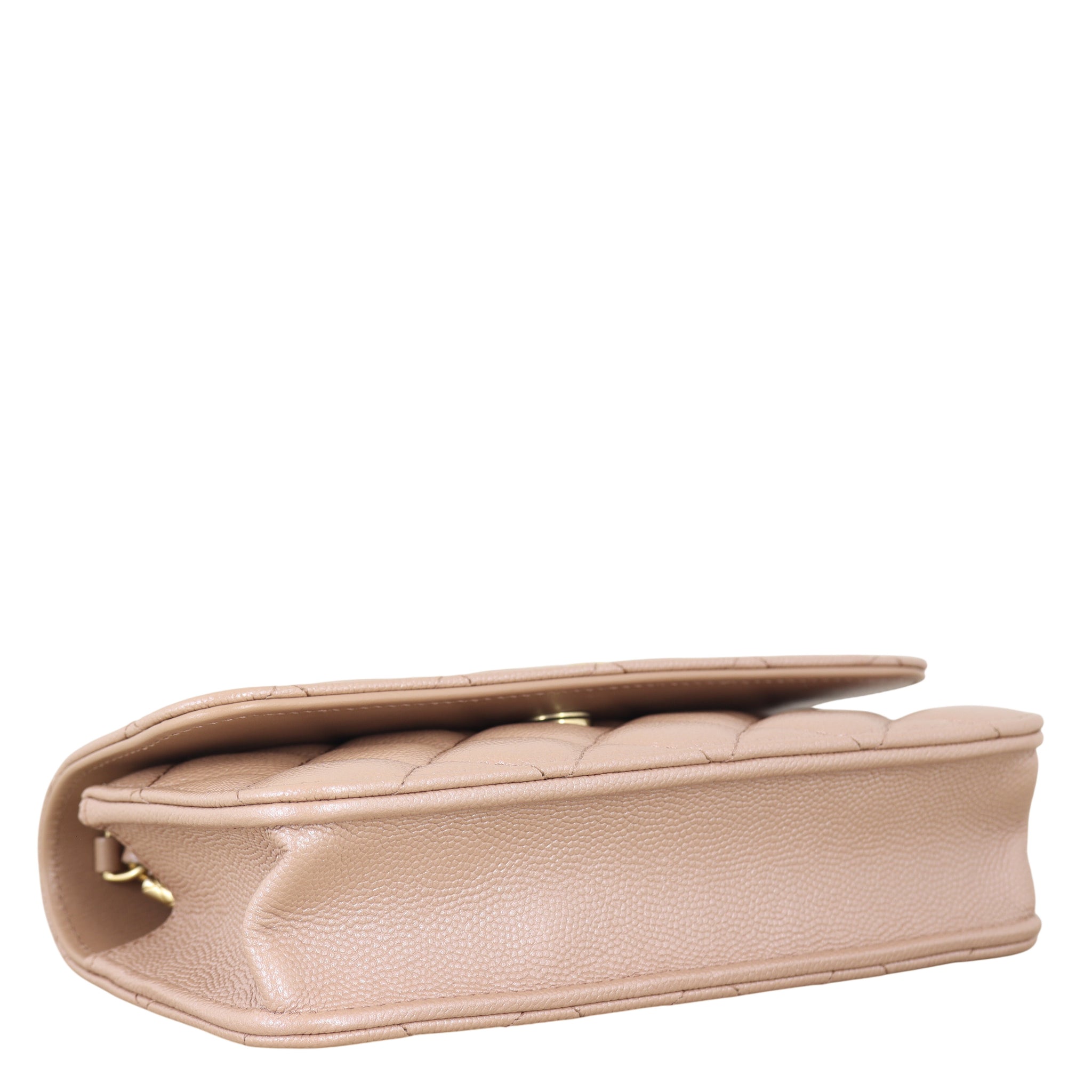 Chanel CC Buckle Clutch with Chain