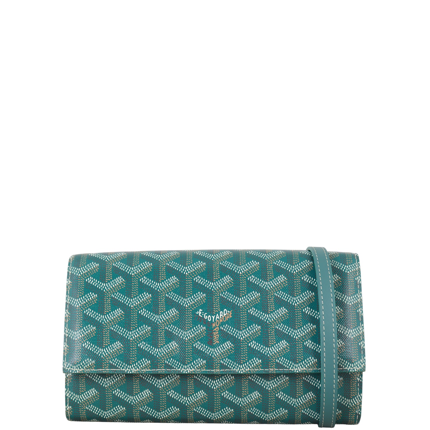 Goyard Varenne Continental Wallet on Strap Goyardine