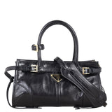 Prada Vitello Shine Bonnie Shoulder Bag Mini