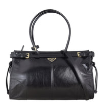 Prada Vitello Shine Bonnie Shoulder Bag Large
