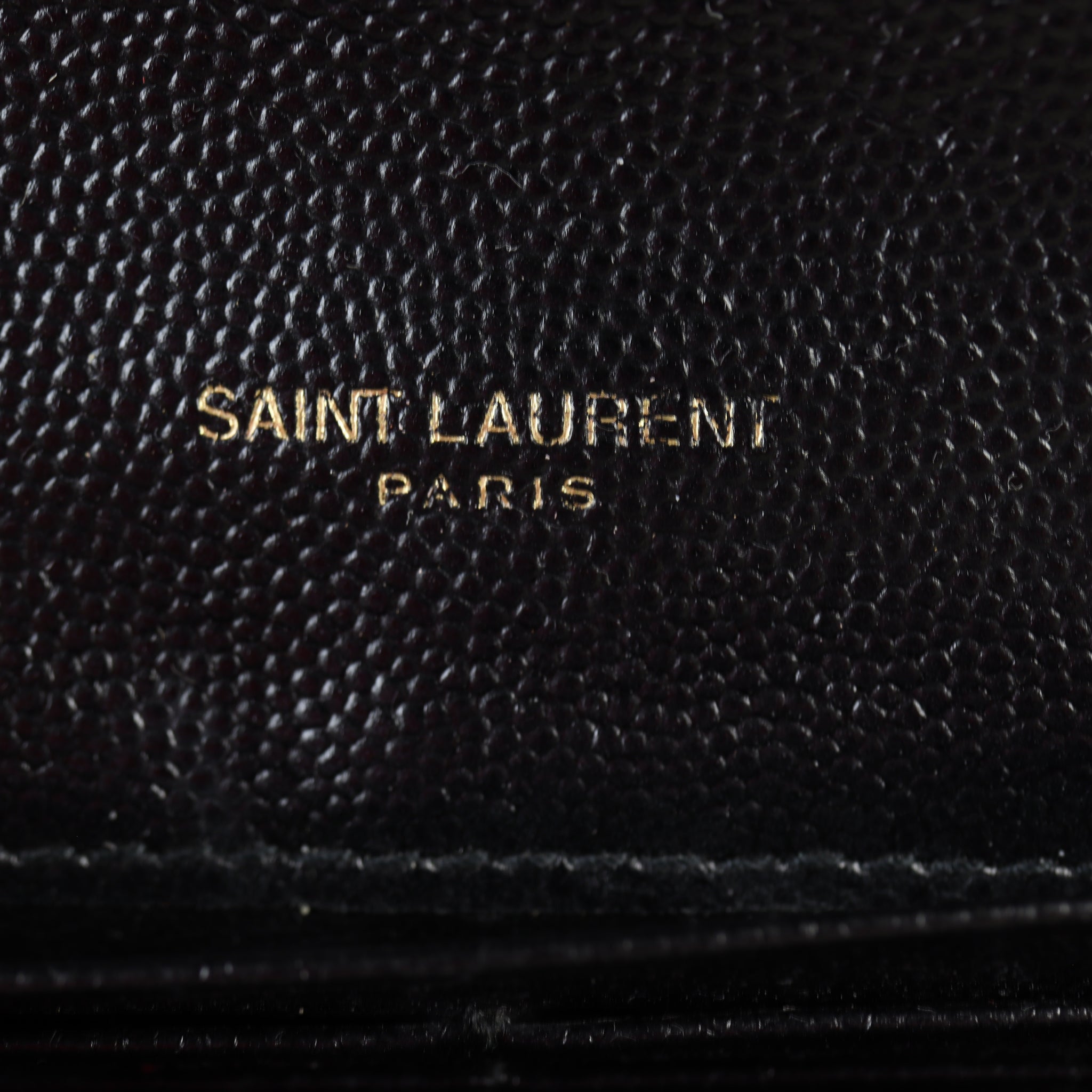 Saint Laurent Monogram Mix Matelasse Envelope Wallet