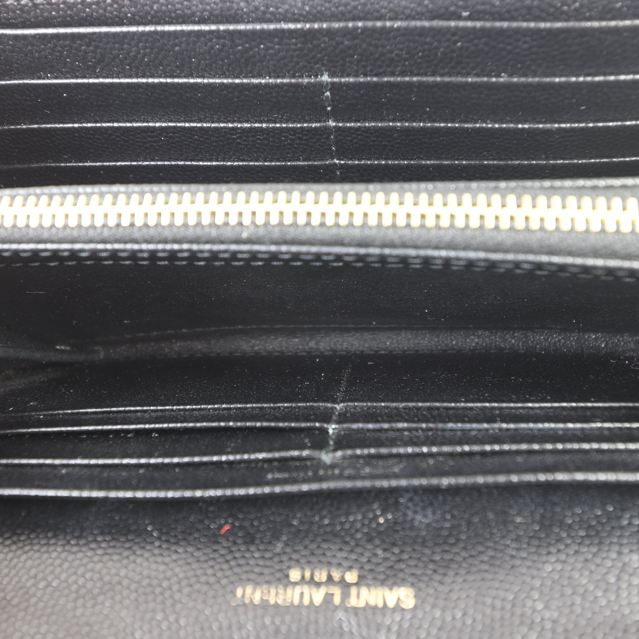 Saint Laurent Monogram Mix Matelasse Envelope Wallet