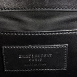 Saint Laurent Kate Crystal-Embellished Suede Chain Bag