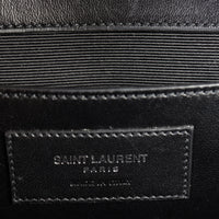 Saint Laurent Kate Crystal-Embellished Suede Chain Bag