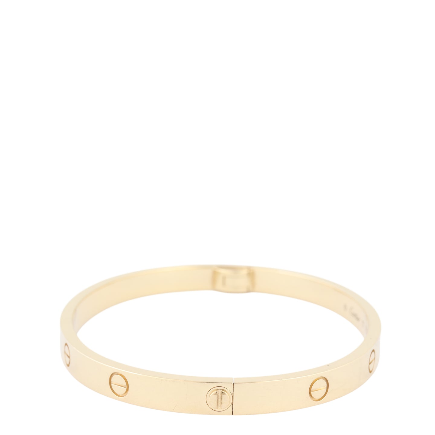 Cartier Medium Love Bracelet 18k Yellow Gold