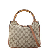 Gucci GG Diana Bamboo Top Handle Shoulder Bag Small