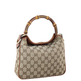 Gucci GG Diana Bamboo Top Handle Shoulder Bag Small