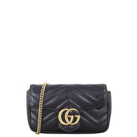Gucci GG Marmont Matelasse Super Mini Shoulder Bag