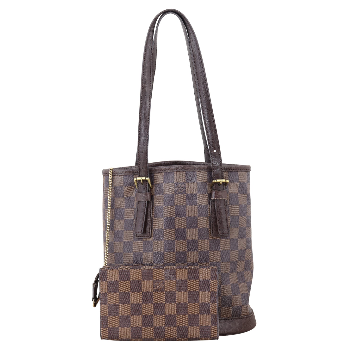Louis Vuitton Marais Bucket Bag Damier Ebene