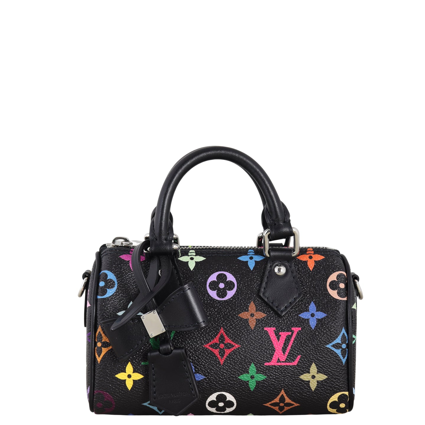 Louis Vuitton x Takashi Murakami Nano Speedy Monogram Multicolore