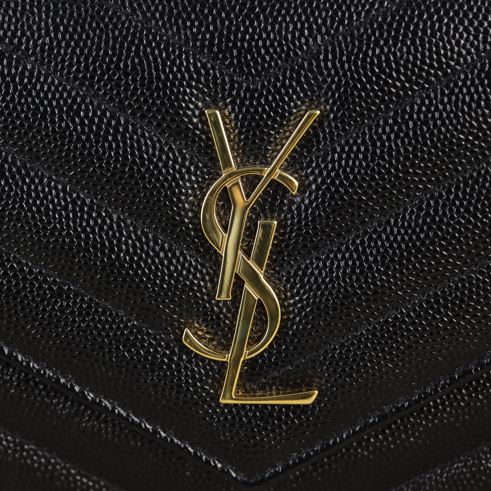 Saint Laurent Cassandre Envelope Chain Wallet