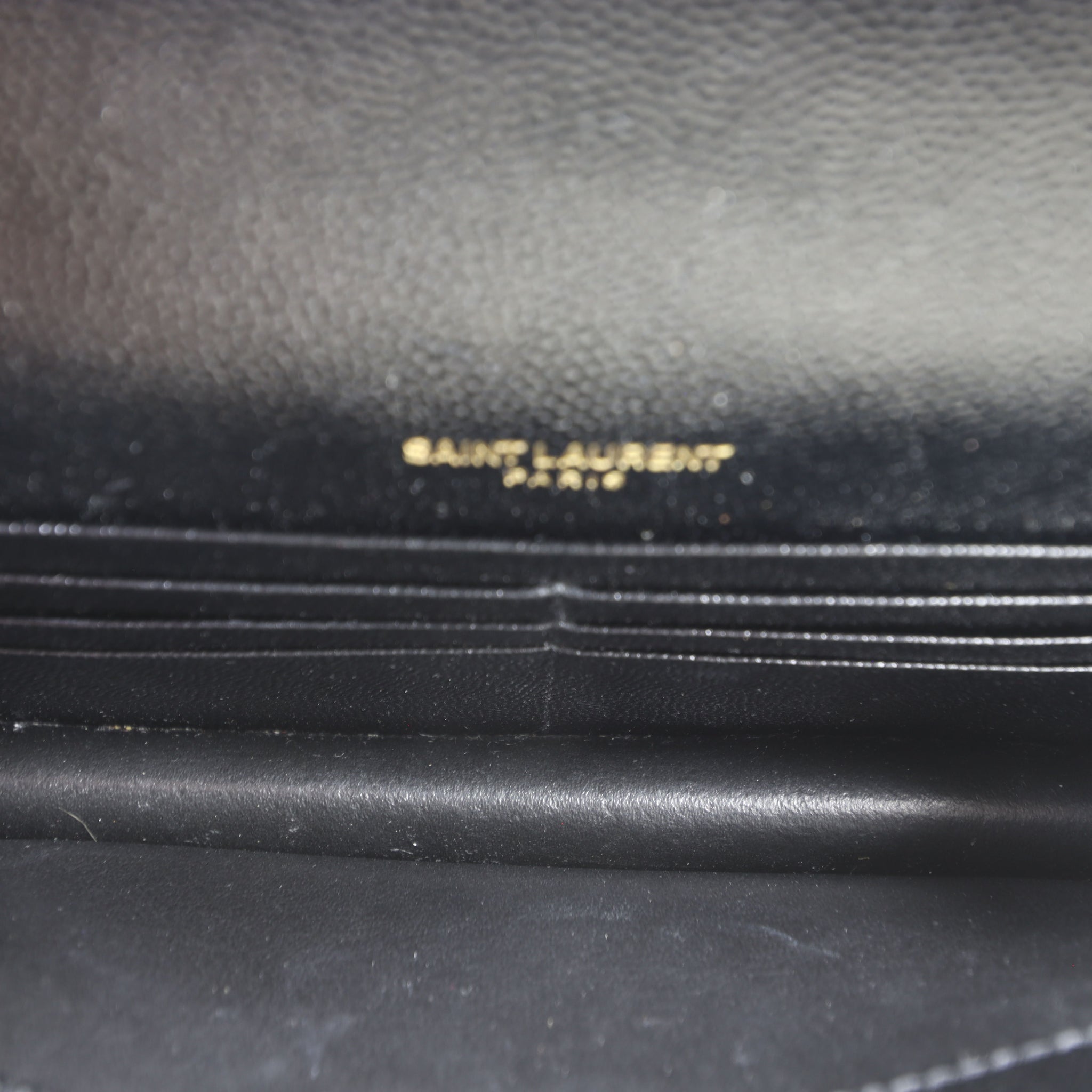 Saint Laurent Cassandre Envelope Chain Wallet